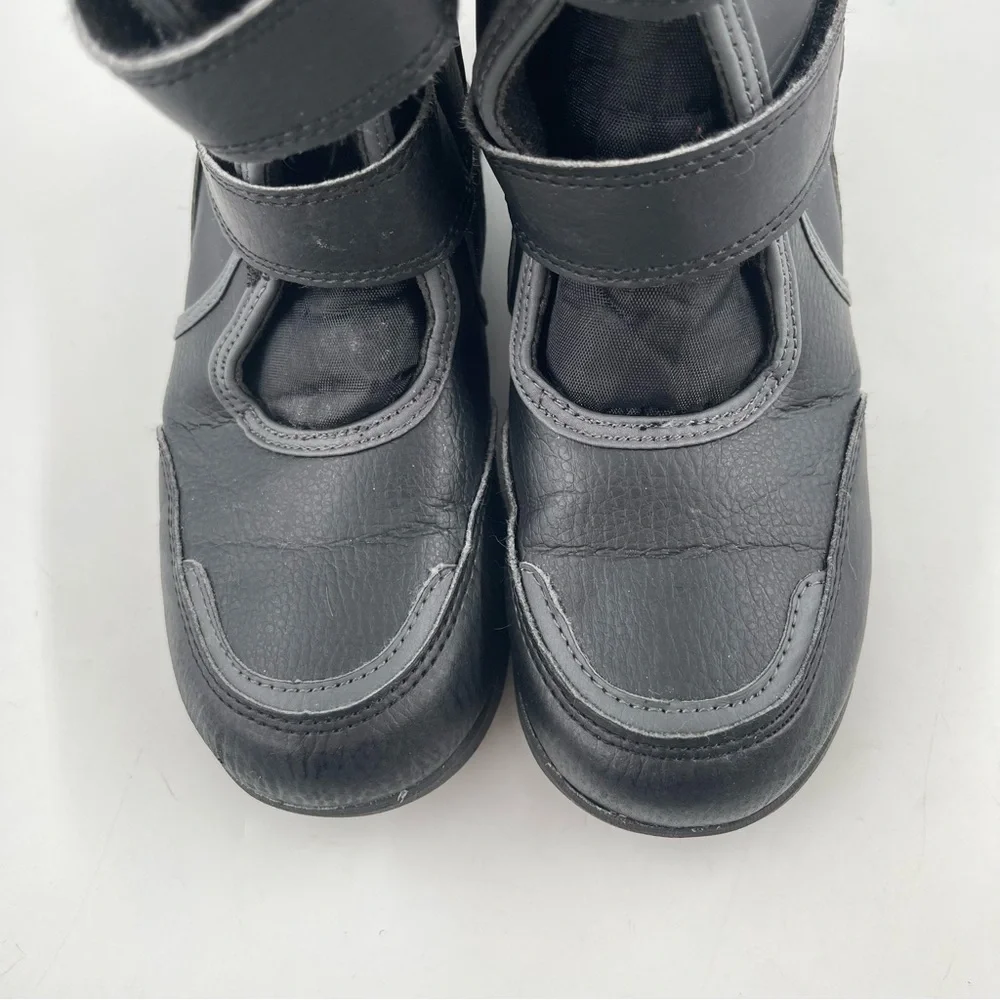 Rugged Outback Unisex Kids - SZ 2 Y - Black Hook & Loop Closure Winter Boots